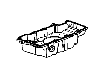 2009 Cadillac DTS Oil Pan - 12603135