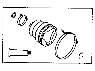 Chevrolet Prizm CV Boot - 94858870