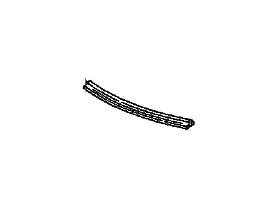 1987 Chevrolet Astro Weather Strip - 15684797