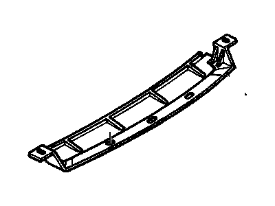 GM 10222831 Deflector, Radiator Air Lower