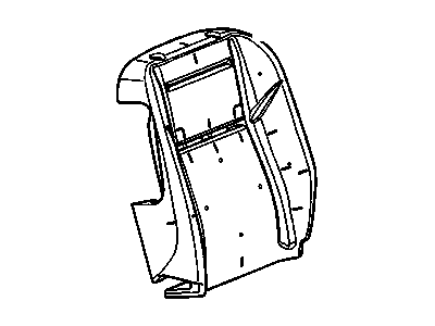 GM 89046353 Pad Asm,Rear Seat Back Cushion