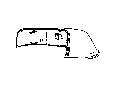 2010 Buick Allure Mirror Cover - 20895333