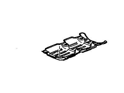 GM 12585005 Deflector Assembly, Crankshaft Oil