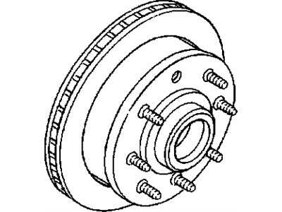 1988 Chevrolet P30 Brake Disc - 15674408