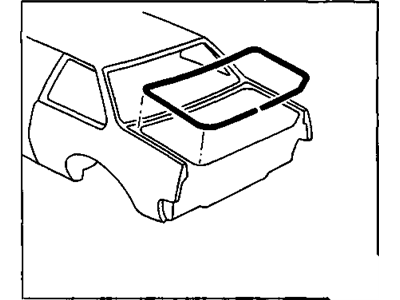 Chevrolet Cadet Weather Strip - 22575992