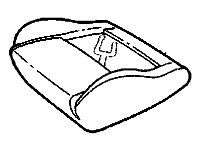 GM 92144701 Pad,Front Seat Cushion