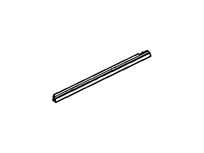 GM 25804696 Sealing Strip,Front Side Door Window Outer