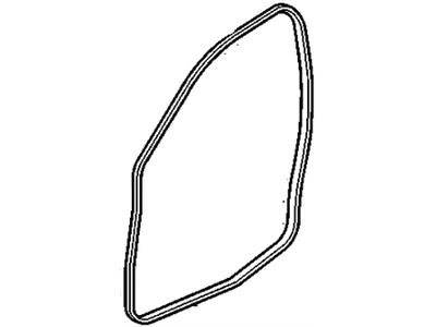 Cadillac SRX Door Seal - 19169082