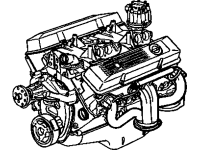 GM 14087511 Engine Exhaust Manifold Assembly