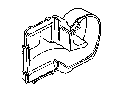 GM 52463938 Case,Evap Inlet