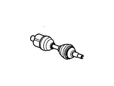 GM 15854365 Front Wheel Drive Shaft Assembly