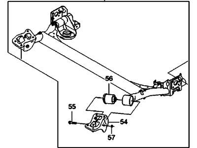 2004 Chevrolet Aveo Axle Shaft - 96535111