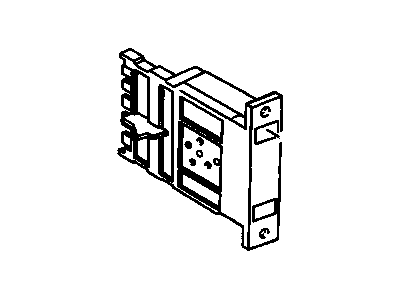 1986 Cadillac Cimarron A/C Switch - 1226935