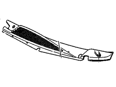 GM 25826329 Panel Assembly, Air Inlet Grille