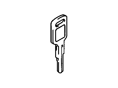 GM 96062665 Key,Blank (On Esn)