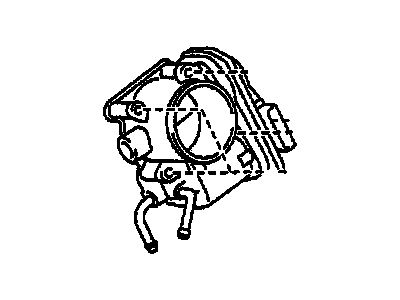 2006 Pontiac Vibe Throttle Body - 88974439