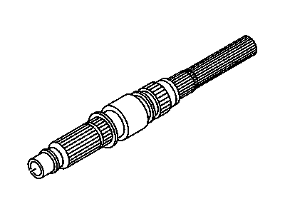 GM 98013925 Shaft,Transfer Case Rear Output