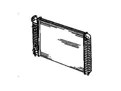 Chevrolet S10 Radiator - 52473676