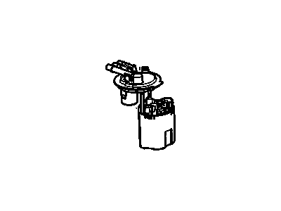 GM 23106136 Fuel Tank Fuel Pump Module Kit (W/O Fuel Level Se