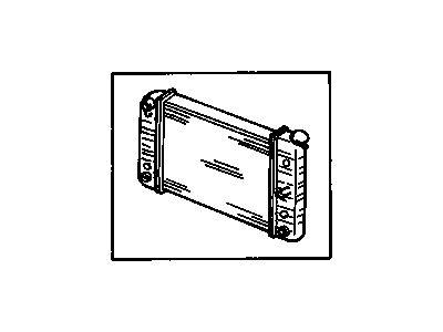 1993 Chevrolet Lumina Radiator - 52460728