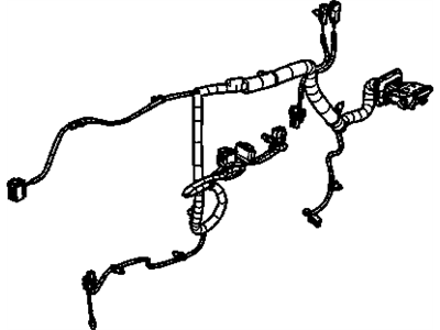 GM 15777225 Harness Assembly, Front Side Door Door Wiring