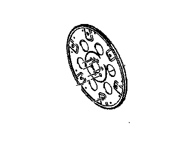 GM 12557587 Engine Crankshaft FLYWHEEL