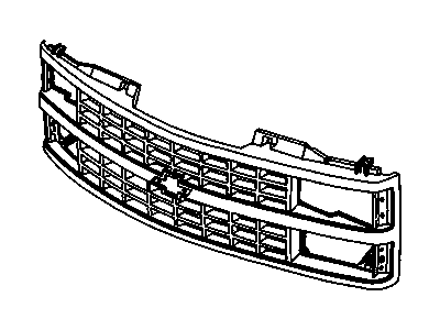 GM 15615110 Grille,Front