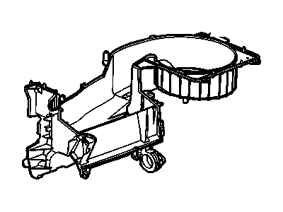 GM 15931223 Case, Blower Lower