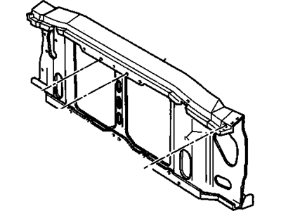 GM 15009395 Support,Radiator