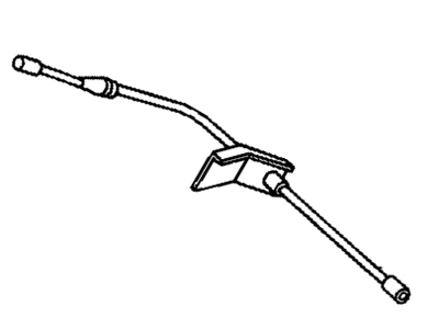 1984 Pontiac Fiero Parking Brake Cable - 10200442