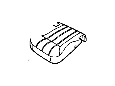 GM 12454289 Pad Asm,Passenger Seat Cushion