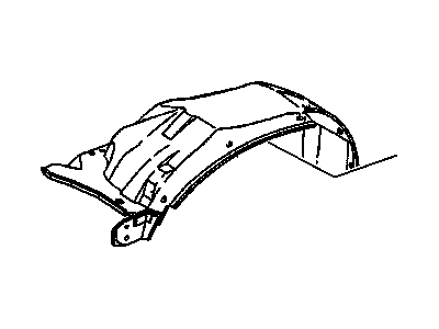 GM 15984556 Panel, Front Wheelhouse *Marked Print