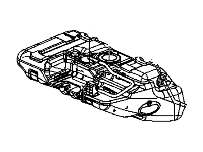 2000 Pontiac Firebird Fuel Tank - 10422917