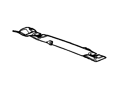 GM 93803890 Molding Assembly, Headlining Trim Panel *Pewter R