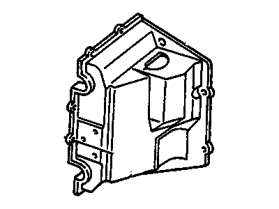 GM 52457755 CASE, Heater Core