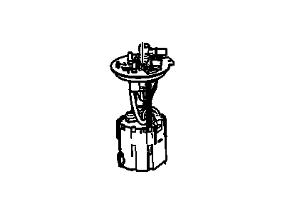 GM 13585473 Fuel Tank Fuel Pump Module Kit (W/O Fuel Level Sensor)