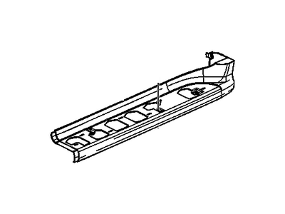 GM 89045548 Cover,Asst Step Finish