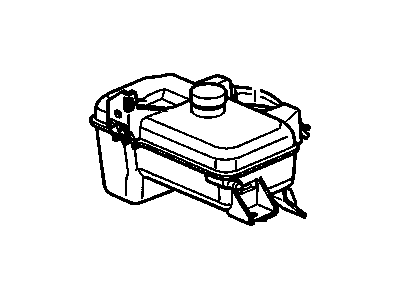 GM 25780737 Reservoir,Coolant Recovery