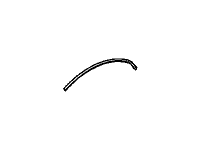 GM 10346074 Sealing Strip, Front Fender Rear