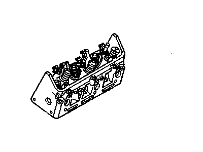 1991 Chevrolet Cavalier Cylinder Head - 12575059