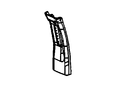 GM 25759556 Molding Assembly, Center Pillar Upper Garnish *Neutral