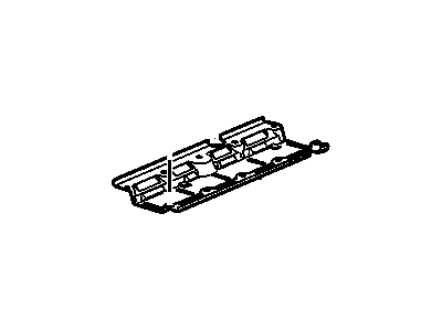 2006 Pontiac Grand Prix Oil Pan Baffle - 12569042