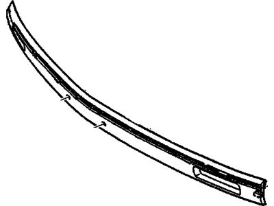 GM 15972385 Strip,Front Bumper Rubber