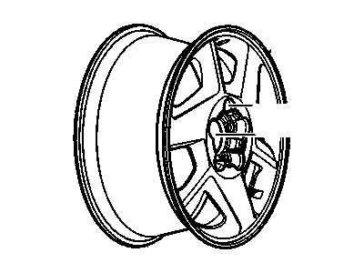 2003 Pontiac Montana Spare Wheel - 9593750