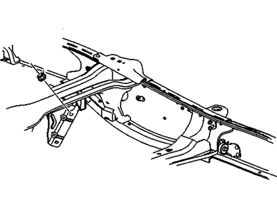 GM 11516781 Nut,Trans Mount