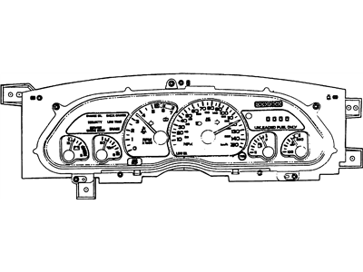 GM 16213091 CLUSTER