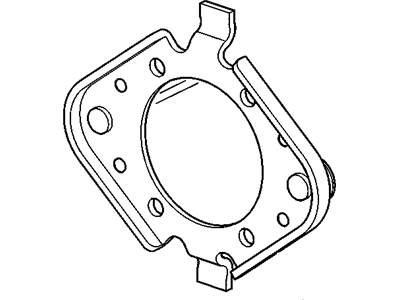 GM 2473913 Plate Assembly, Trans Parking Brake Support (Service Only Assembly)