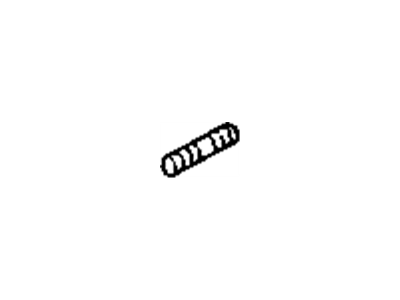 GM 94842744 Stud, (A)&(B)M8X1.25X30(A=16Mm Thread)(B=10Mm Thread)