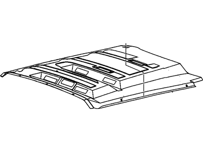 GM 15749398 PANEL, Roof Trim(Interior)