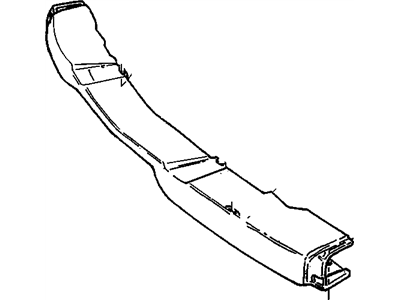 GM 15184396 Bar Assembly, Front Bumper Imp